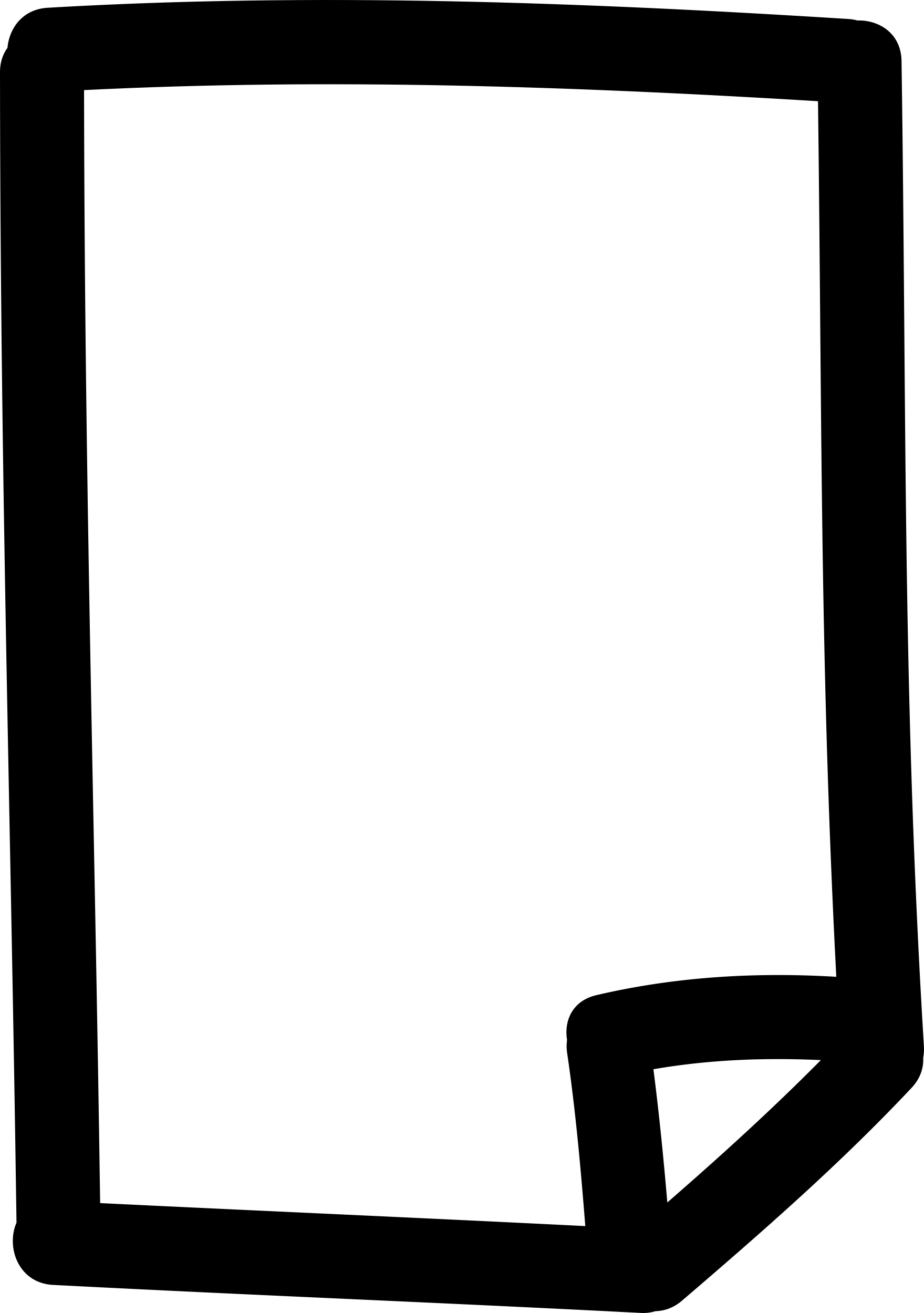 Paper File Hand Drawn Symbol Sketch Style Svg Vector Free Vectors